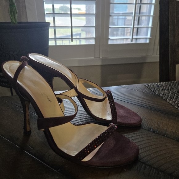 Dolce & Gabbana Strappy Rhinestone Heels - Picture 3 of 14